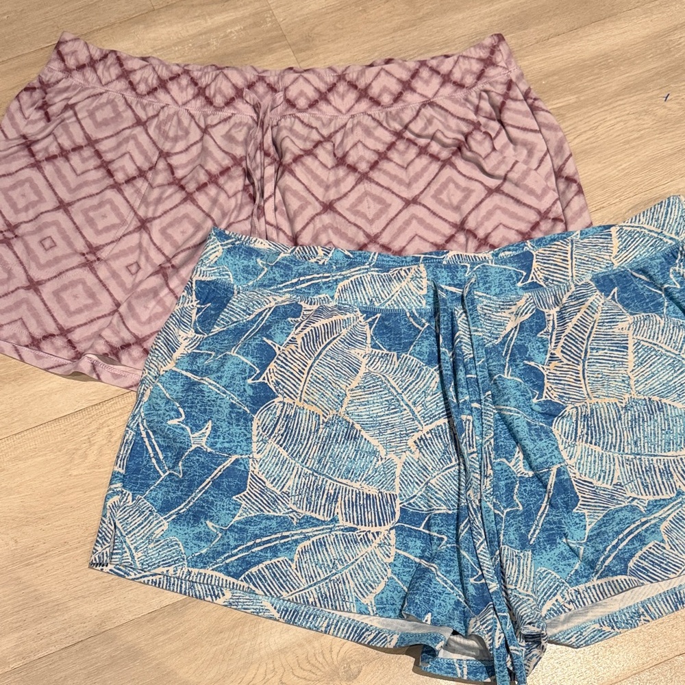 Set of 2 Sonoma Women's Pajama Shorts Size XL